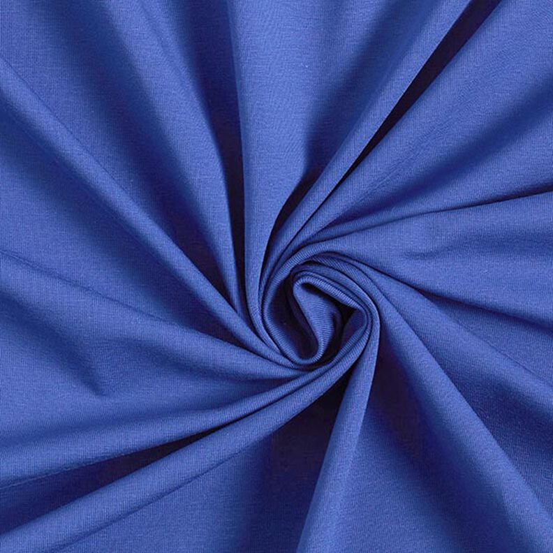 Bomullsjersey medium enfärgad – indigo, image number 1