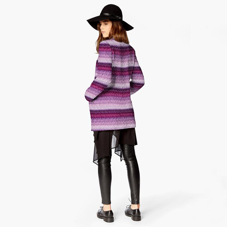 lätt, quiltat tyg med färgövergång – lavender, image number 6