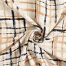 linneviskosmix abstrakta rutor – natur/beige,  thumbnail number 4