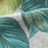 Dekorationstyg Canvas fikusblad – blågran/grått,  thumbnail number 2