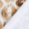 GOTS French Terry Leopardmönster i batik | TCC x LOOKS by Wolfgang Joop – rådjursbrun/kräm,  thumbnail number 6