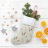 Bomullstyg Poplin Minimalistiska granar – ljus gråbrun,  thumbnail number 6