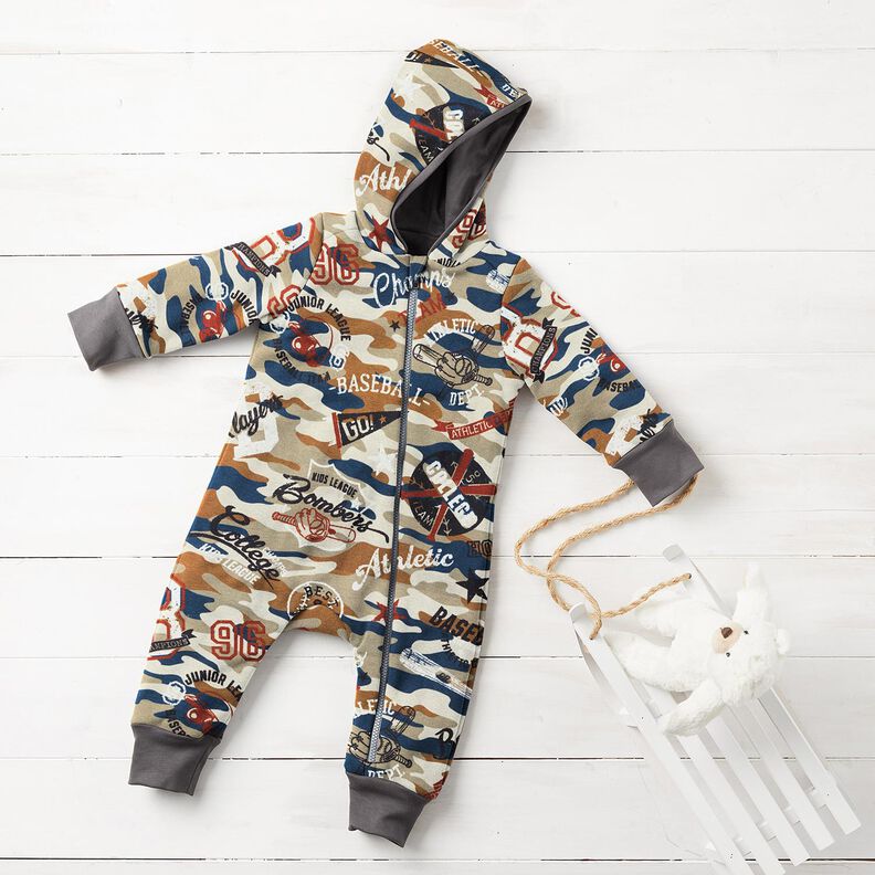 Alpfleece baseboll – mellanbrun, image number 6