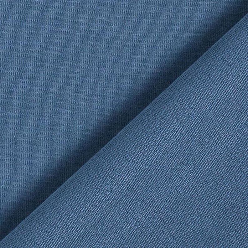 Lätt french terry enfärgad – jeansblå,  image number 5