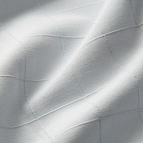 Dekorationstyg återvunnet Rutigt rutnät – silvergrå, 