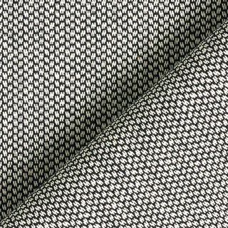 Möbeltyg Jacquard mini punkter – svart, 