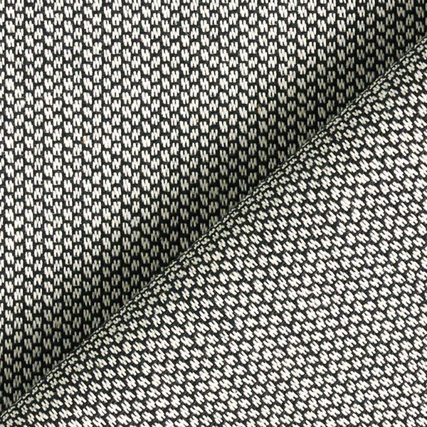 Möbeltyg Jacquard mini punkter – svart, image number 2