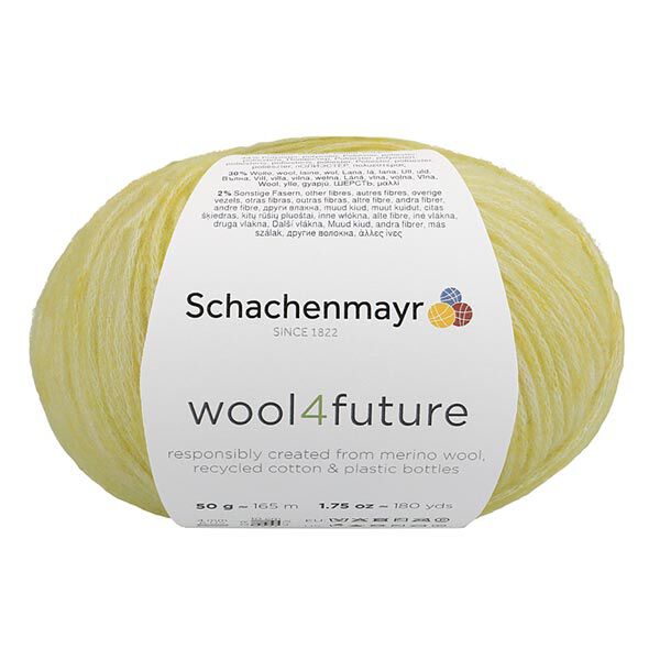 Wool4future, 50g (0020) | Schachenmayr – ljusgul,  image number 2