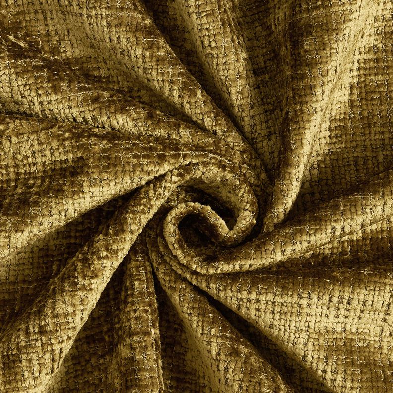 Stoppningstyg Chenille Enfärgat – oliv,  image number 1