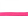 Elastistiskt infattningsband  matt [20 mm] – intensiv rosa,  thumbnail number 1