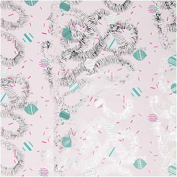 Presentpapper Trädprydnad | Rico Design – rosa, image number 1