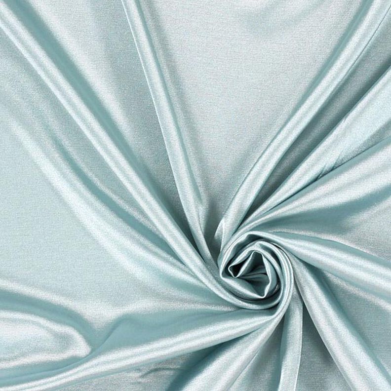 Stretch Satin – ljusblått,  image number 1