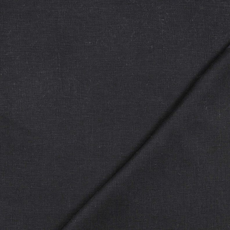 Enfärgat europeiskt linne – svart, image number 3