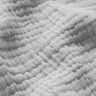 GOTS Bomullsmuslin i tre lager – ljusgrått,  thumbnail number 3