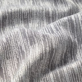 Dekorationstyg Jacquard abstrakt väv återvunnen – grå, 