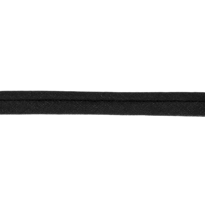 passpoalband Polycotton [10 mm] – svart,  image number 1