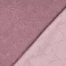 Fuskpäls hjärtmönster | Poppy Fabrics – mörk gammelrosa,  thumbnail number 4