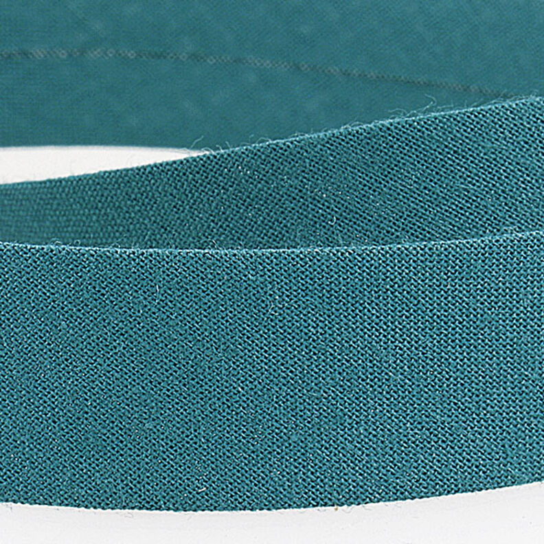 Snedslå Polycotton [20 mm] – ljus petrol,  image number 2