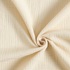 GOTS muslin/dubbelt krinklad väv | Tula – natur, 