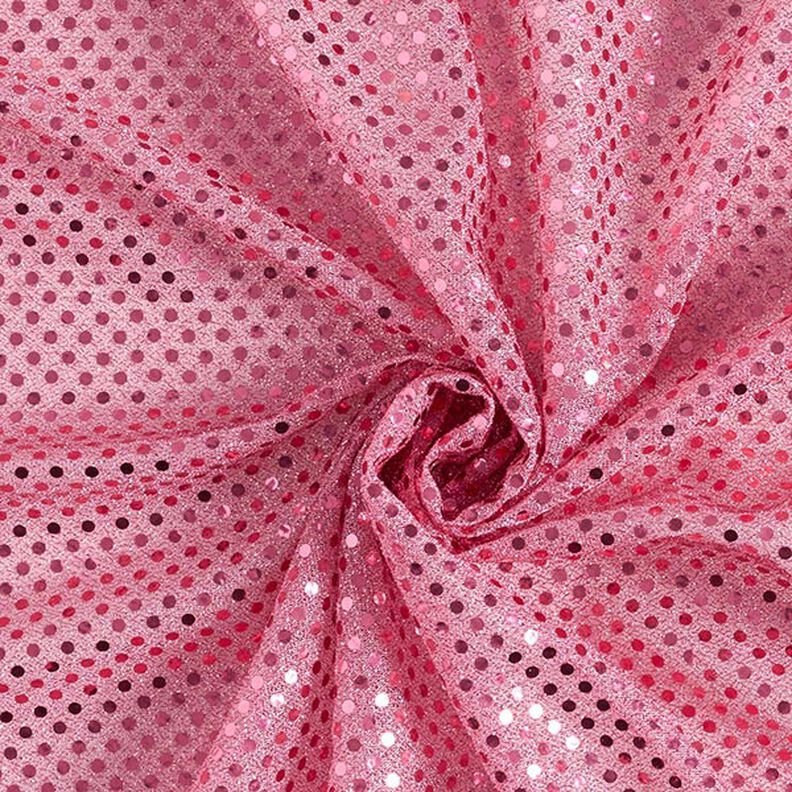Paljettyg Små prickar – rosa,  image number 4