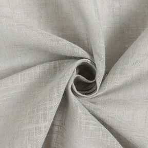 Gardintyg voile linnelook 300 cm – ljusgrått, 