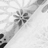Dekorationstyg Canvas Blommor – grått/vit,  thumbnail number 4
