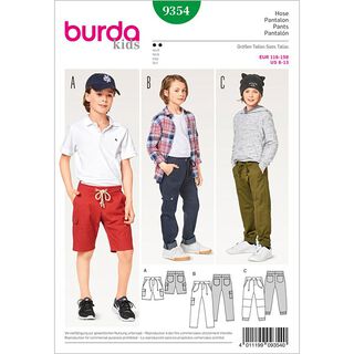 Barnbyxor | Shorts, Burda 9354 | 116 - 158, 