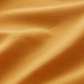 Bomullsjersey medium enfärgad – currygul, 