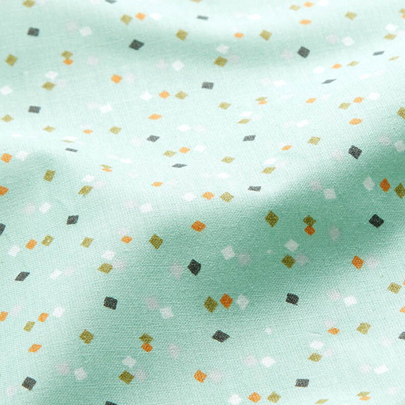 Kretong små kvadrater – ljus mint,  image number 2