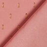 Viskostyg glitterdroppar – gammalt rosa,  thumbnail number 5