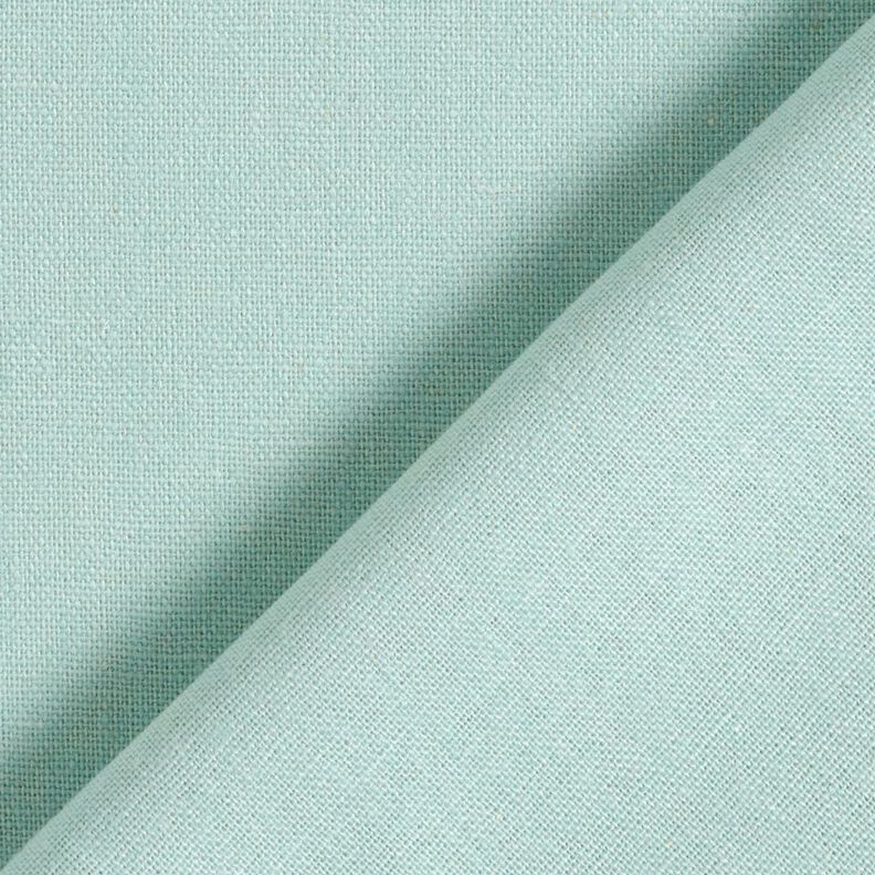 Rent linne tungt Enfärgat – ljus mint,  image number 3
