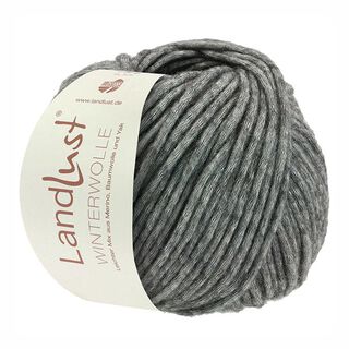 LANDLUST Winterwolle, 50g | Lana Grossa – grått, 