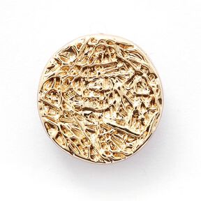 Metallknapp Meteor métallique – guld metallisk, 