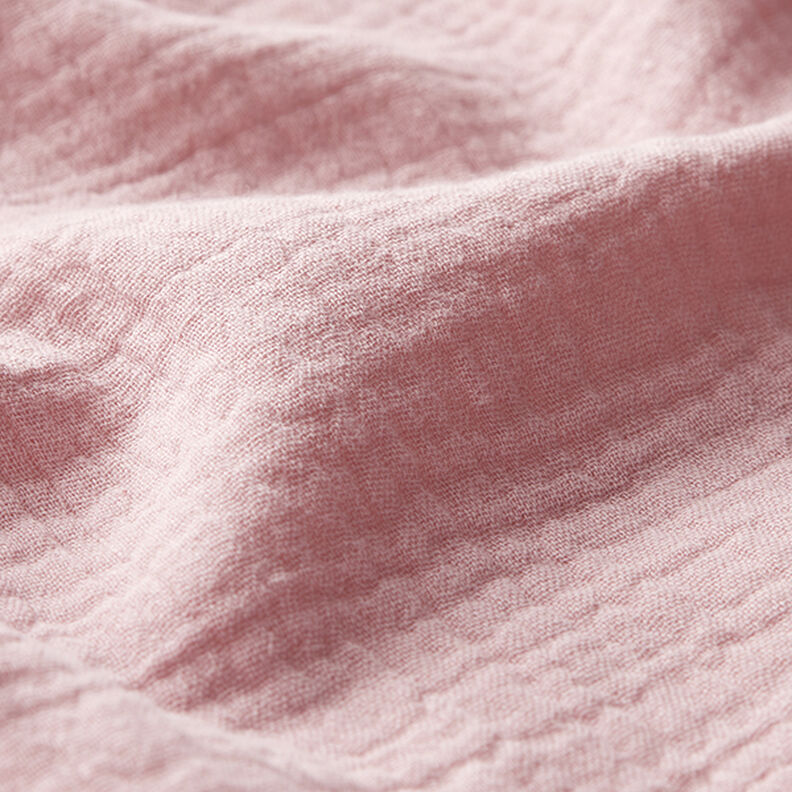 Muslin/Dubbel-krinkelväv – gammalt rosa,  image number 3