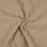 Quiltat tyg Muslin Vågor – mörkbeige,  thumbnail number 3
