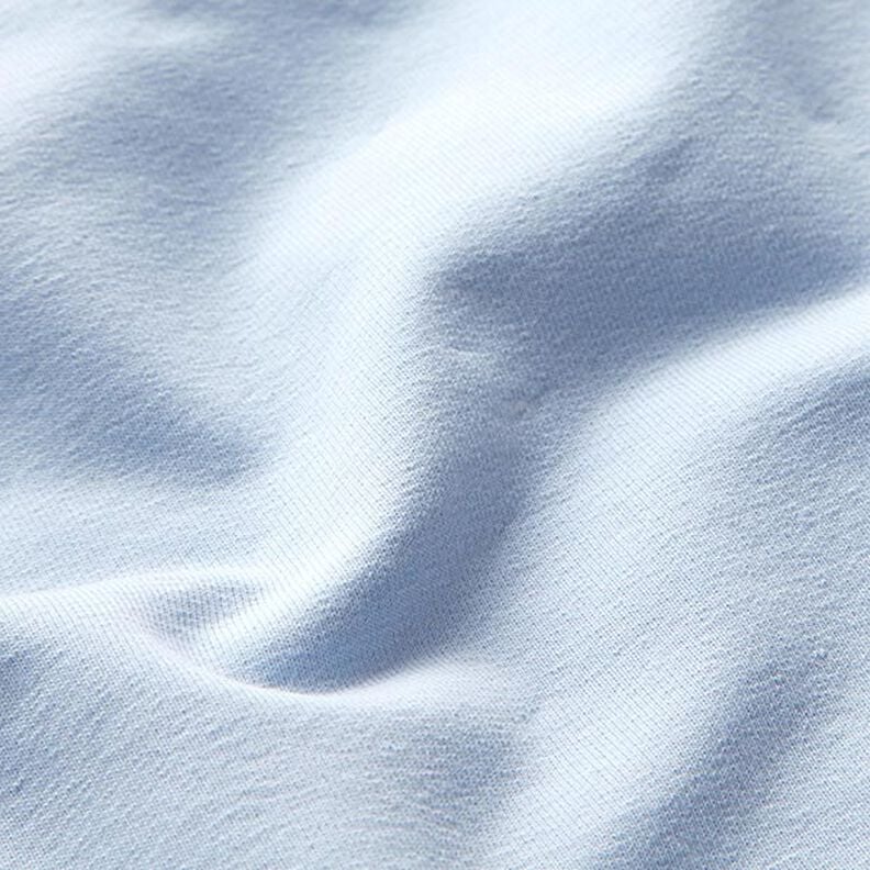 L&auml;tt french terry enf&auml;rgad &ndash; ljusbl&aring;,  image number 3