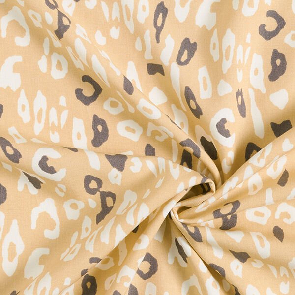 viskostyg leopardtryck – beige, image number 3