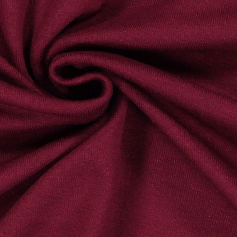 Viskosjersey Medium – bordeauxrött, image number 2