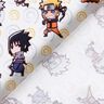Bomullspoplin Chibi Naruto Licenstyg – vit,  thumbnail number 4