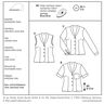 Blus, Burda 6533,  thumbnail number 7