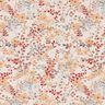 Bomullspoplin Små höstgrenar | Katia Fabrics – natur/kaminröd,  thumbnail number 1