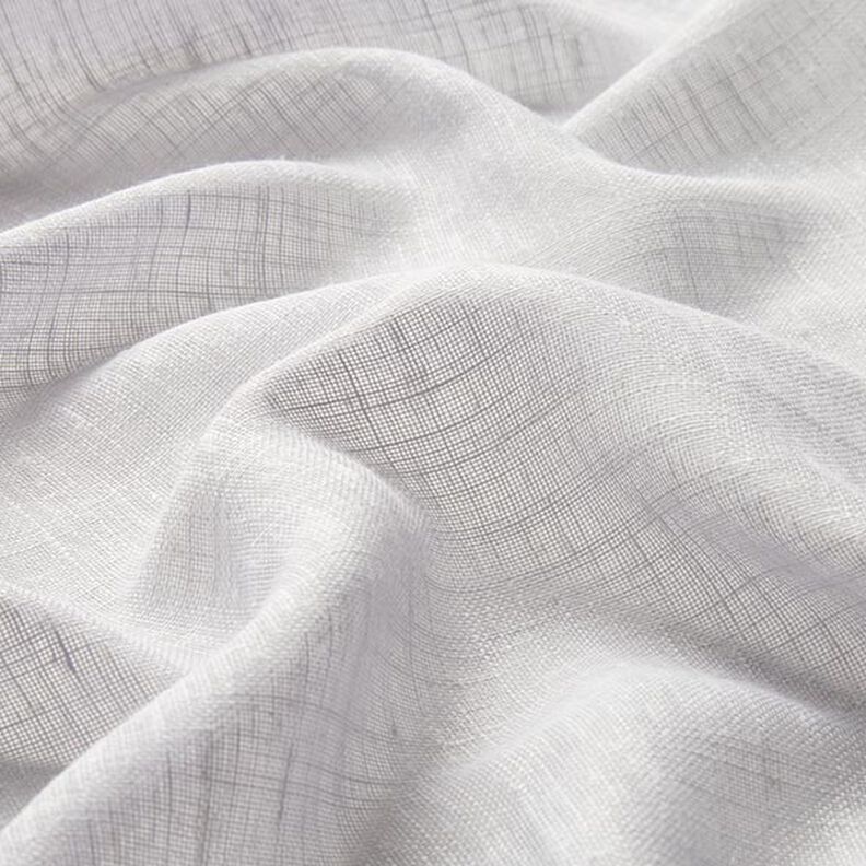 Gardintyg voile linnelook 300 cm – silvergrå,  image number 2