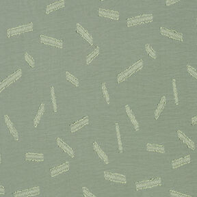 Jacquard dobby ränder – khaki, 
