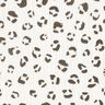 Muslin/Dubbel-krinkelväv stort leopardmönster – elfenbensvit/mörkgrå,  thumbnail number 1