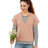 FRAU ULLI - kort slipover med V-ringning, Studio Schnittreif | XS - XXL,  thumbnail number 7