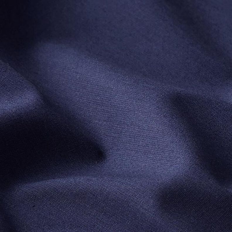 Bomullspoplin Enfärgat – marinblått,  image number 2