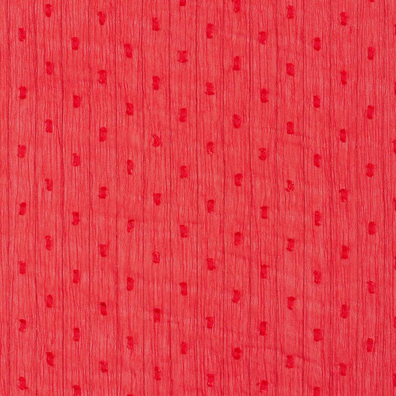chiffong dobby metallic kritstrecksränder – rött/silvermetallic, image number 1