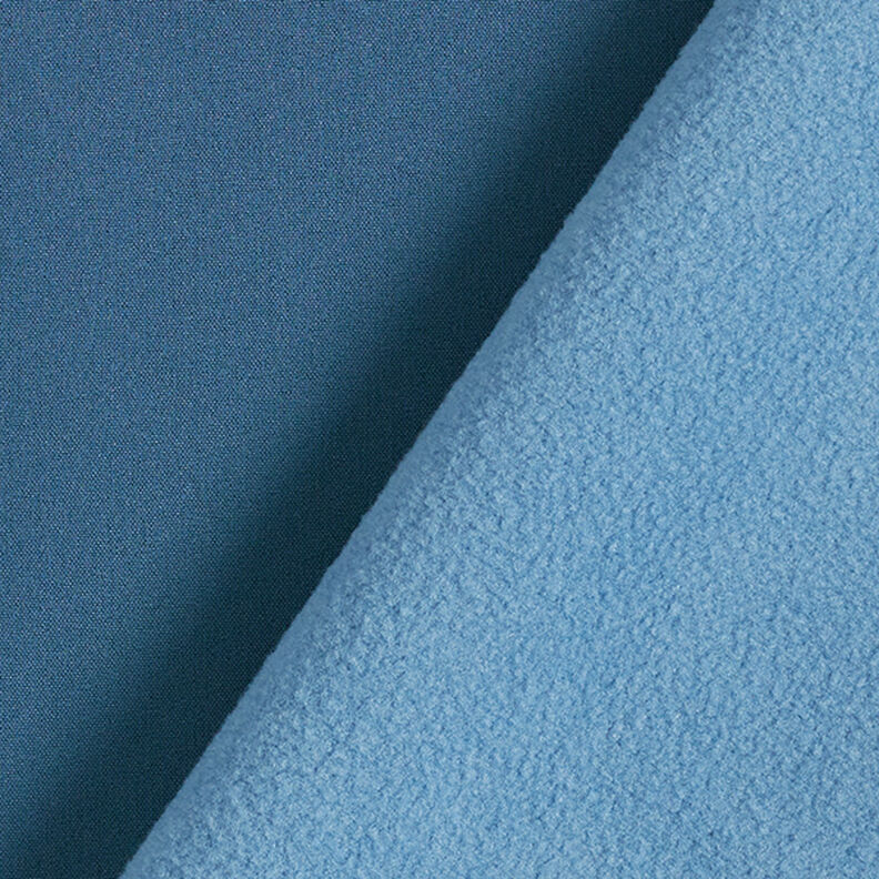 Softshell Enfärgat – jeansblå,  image number 4