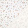 GOTS Muslin/Dubbel-krinkelväv Söta blommor  | Poppy Fabrics – elfenbensvit/brandgul,  thumbnail number 4