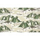 ARVIDSSONS TEXTIL – Dekorationstyg Halvpanama Norrland – vit/grön,  thumbnail number 1